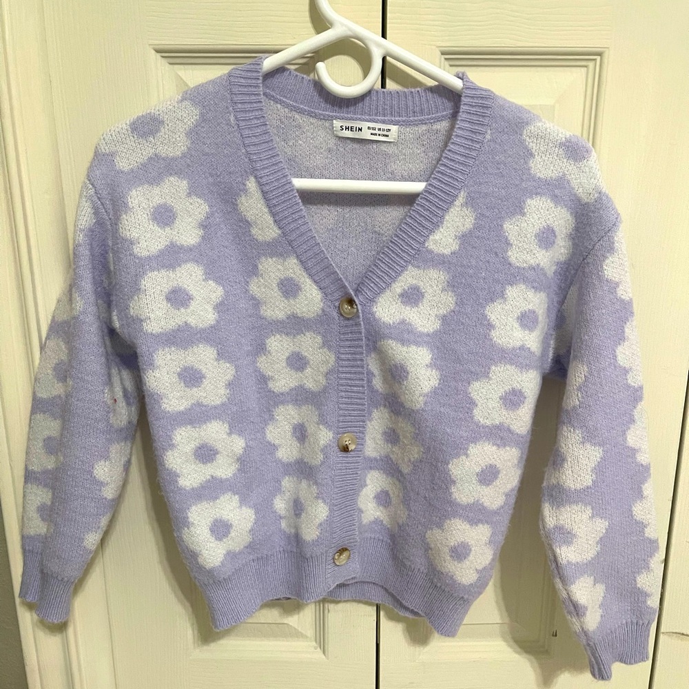 Flower cardigan